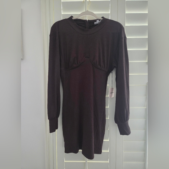 Superdown Womens Ribbed Dress - Picture 1 of 8